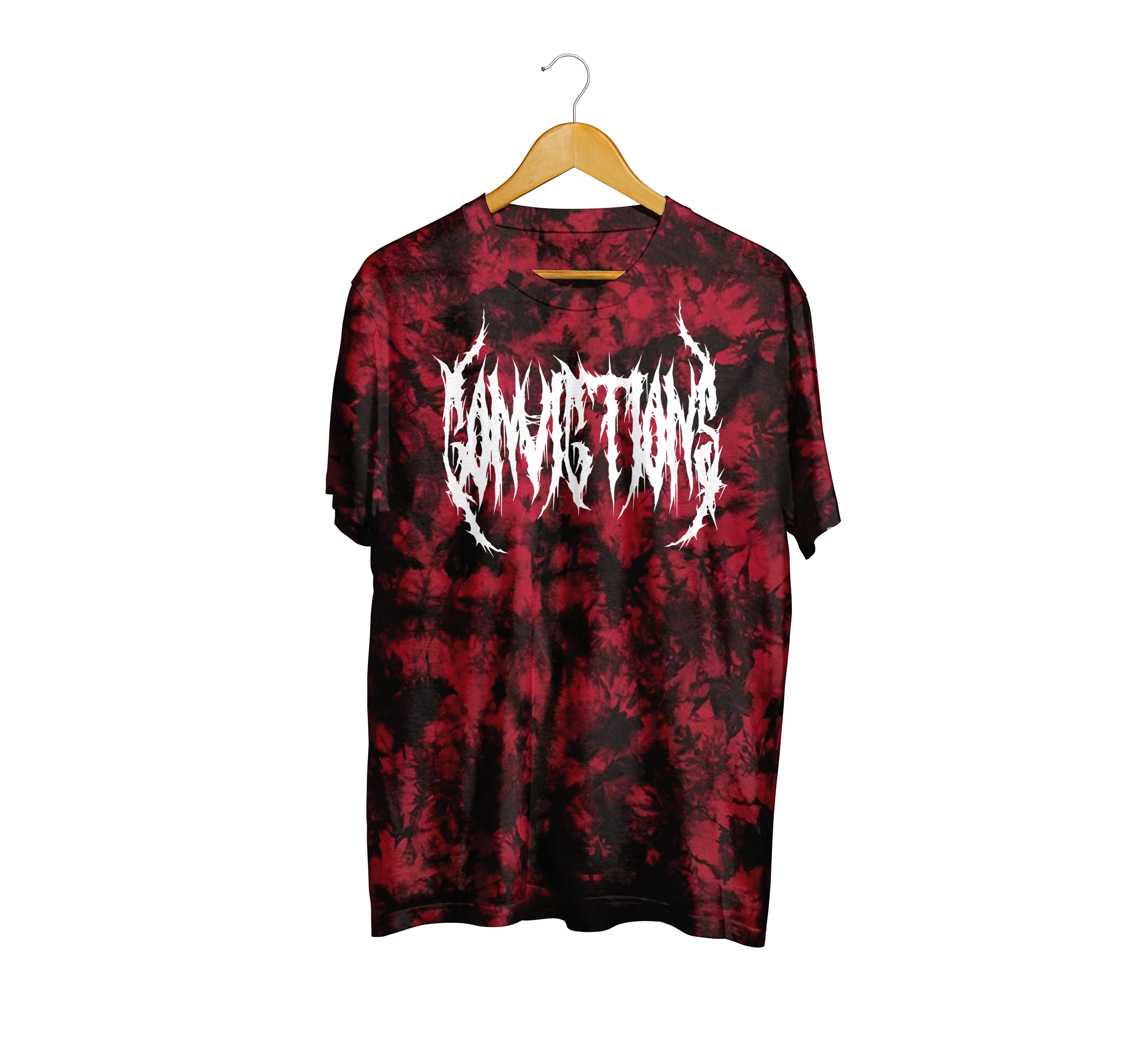 BABYL 「CONVICTION 」 TEE deathmetalredcrystalmockcopy_3