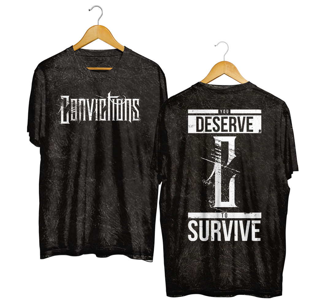 Survive Tee (Mineral Wash)