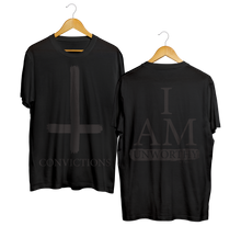 Load image into Gallery viewer, Unworthy Tee (Black on black)
