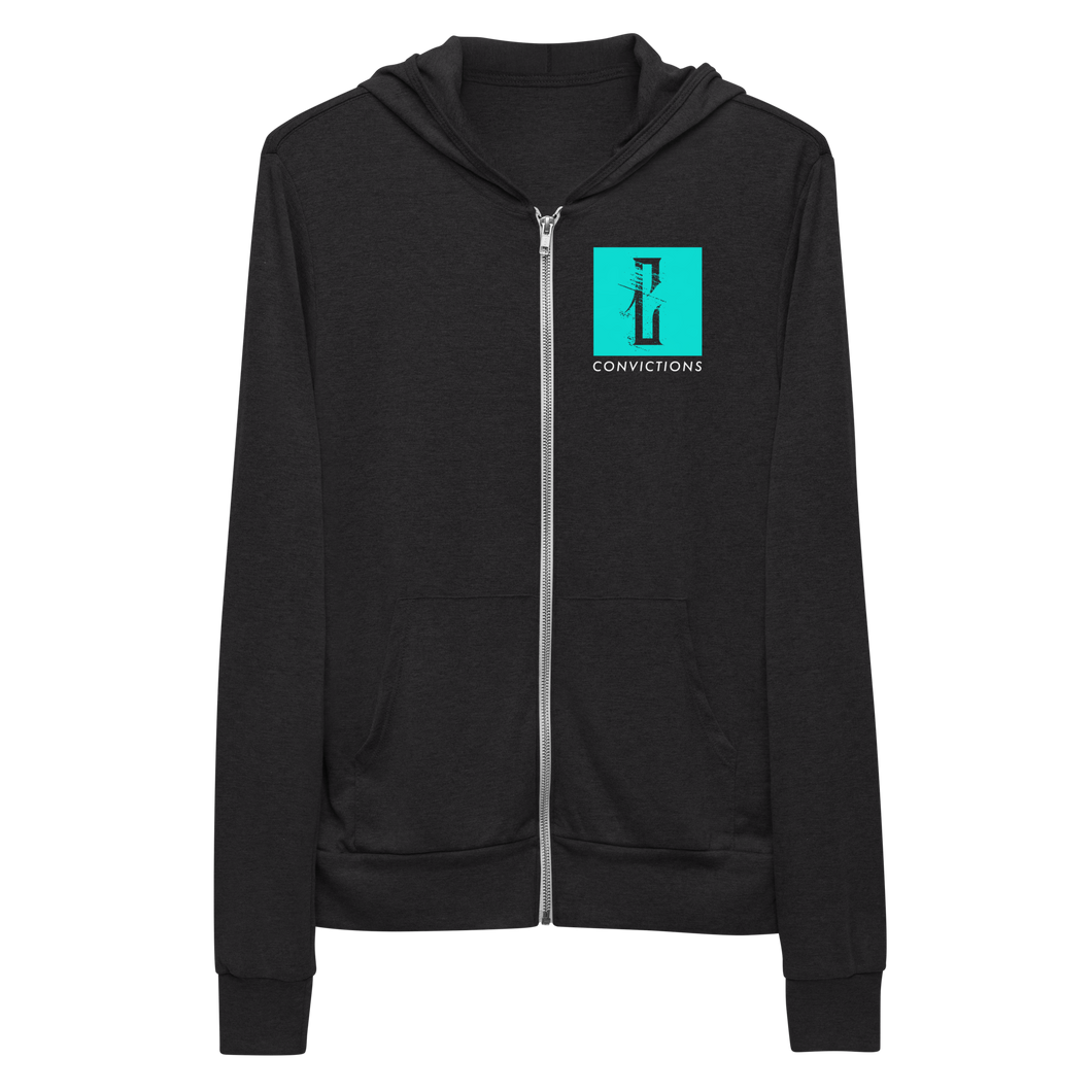 Aggressive Worship zip hoodie