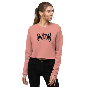 Death Metal Woman's Crop Sweatshirt